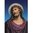 Heiligenbild Ecce Homo Jesus in Dornenkrone Postkartenformat