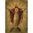 Heiligenbild Jesus Christus König und Erlöser Postkartenformat