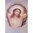 Heiligenbild Jesus in Dornenkrone Heiland der Welt Postkartenformat