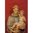 Heiligenbild Heiliger Antonius von Padua Postkartenformat