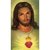 Heiligenbildchen Barmherziger Jesus Herz Jesu 12 x 6,7 cm