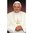 Heiligenbildchen Papst Benedikt XVI. 12 x 6,7 cm