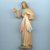 Heiligenfigur Barmherziger Jesus Kunstharz Pastelfarben 14 cm