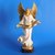 Heiligenfigur Heiliger Engel Weihnachten Kunstharz 19,5 cm