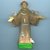 Heiligenfigur Heiliger Franziskus von Assisi Kniend Kunstharz 12 cm