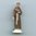 Kleine Heiligenfigur Heiliger Franziskus Kunststoff 5 cm