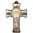 Holzkreuz Benedikt XVI. Basiliken Rom Herz Jesu 21,5 cm