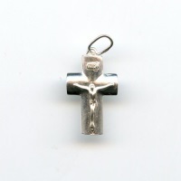 Kreuz mit Korpus 925 Silber 21 mm