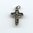 Kleines Kreuz Maria unter dem Kreuz Metall Silberfarben dunkel 2,5 cm