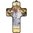 Kreuz Heiliger Vater Papst Franziskus Vatikan Beschichtet 17,5 cm