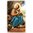 Heiligenbildchen mit Glitzer Heiliger Markus Evangelist 10,6 x 6,4 cm