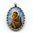 Große Medaille Heiliger Josef Zamak Bunt ca. 42 mm