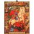 Byzantinische Ikone auf Holztafel Heiliger Georg 23 x 18 cm
