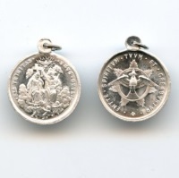 Medaille Heiligste Dreifaltigkeit Heiliger Geist Aluminium 20 mm