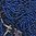 Holz-Rosenkranz Geknüpft Blau Delikate Perlen Umfang ca. 41 cm
