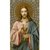 Heiligenbildchen Heilige Kommunion Jesus ca. 12 x 7 cm