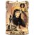 Holzbild Barmherziger Jesus und heilige Schwester Faustyna ca. 14 x 9,5 cm