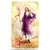 Heiligenbildchen mit Glitzer Jesus Die Auferstehung 10,6 x 6,4 cm