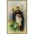 Heiligenbildchen Heiliger Dominicus ca. 10 x 6 cm