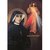 Heiligenbild Barmherziger Jesus und Faustyna Postkartenformat