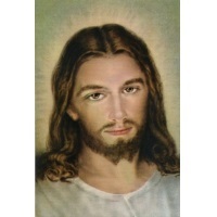 Heiligenbild Barmherziger Jesus Gnadenbild Postkartenformat