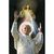 Heiligenbild Barmherziger Jesus und Johannes Paul II. Postkartenformat