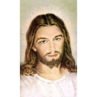 Heiligenbildchen Barmherziger Jesus Gnadenbild 12 x 7 cm