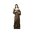 Heiligenfigur in Etui Heilige Rita Holz 6,5 cm