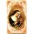 Heiligenbildchen mit Glitzer Heilige Rita 10,6 x 6,4 cm