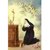 Heiligenbild Heilige Rita von Cascia Postkartenformat