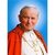 Holzbildchen Magnet Heiliger Johannes Paul II 6,6 cm