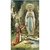 Heiligenbildchen Unsere liebe Frau von Lourdes 12 x 7 cm