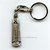 Schlüsselanhänger Unsere Liebe Frau von Fatima Metall Silberfarben Länge 11 cm