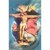 Heiligenbild Heiligste Dreifaltigkeit Postkartenformat
