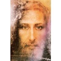 Heiligenbild Turiner Grabtuch Postkartenformat