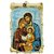 Holzbild mit Goldverzierung Heilige Familie Jesus Maria Josef ca. 15 x 9 cm