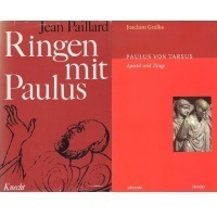 2 Paulusbücher Ringen mit Paulus 392 Seiten und Paulus von Tarsus 332 Seiten Antiquariat