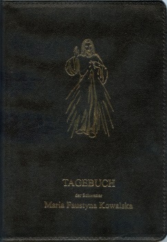Tagebuch der Heiligen Schwester Faustyna im Ledereinband mit Jesus Neu 554 Seiten