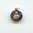 Heiliger Antonius von Padua und Herz Jesu Medaille 925 Sterling Silber 17 mm