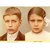 2 alte Bildchen Seherkinder von Fatima 80-90 Jahre Antiquariat