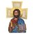Holzkreuz zum Aufstellen Jesus Christus Pantokrator 14 cm