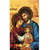 Heiligenbildchen mit goldener Verzierung Heilige Familie 12 x 7 cm
