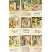 9 alte Heiligenbildchen Fleißbildchen Ars Sacra für Kinder Antiquariat