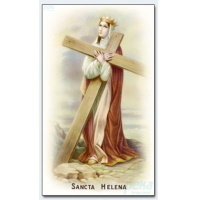 Heiligenbildchen Heilige Helena ca. 10 x 6 cm