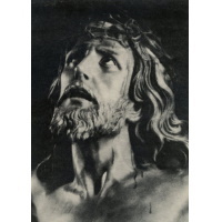 Wundertätiges Jesusbild von Limpias Santo Cristo de Limpias Postkartenformat Antiquariat
